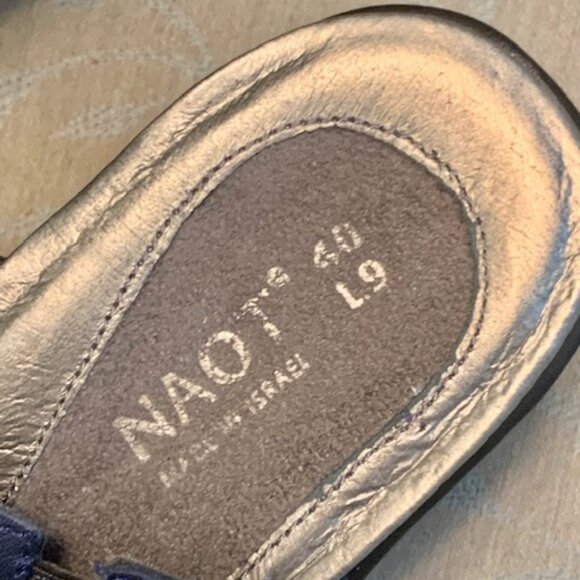 Naot Navy Sandals - Size 40 - Picture 5 of 5